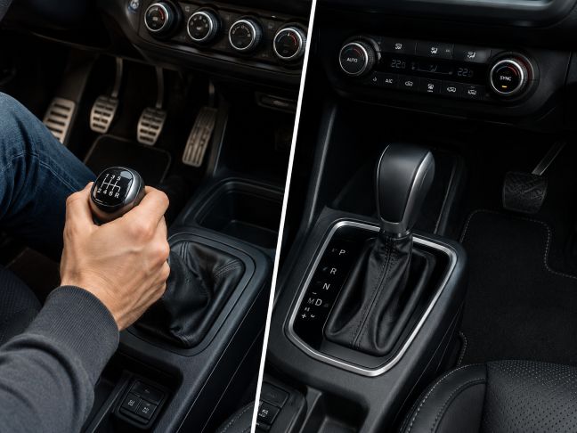 Manual and automatic gearbox comparison for Home Counties and East Midlands hire cars